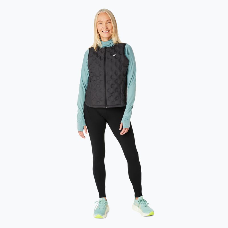 Dámská běžecká vesta ASICS Nagino Run Padded Gilet performance black 2