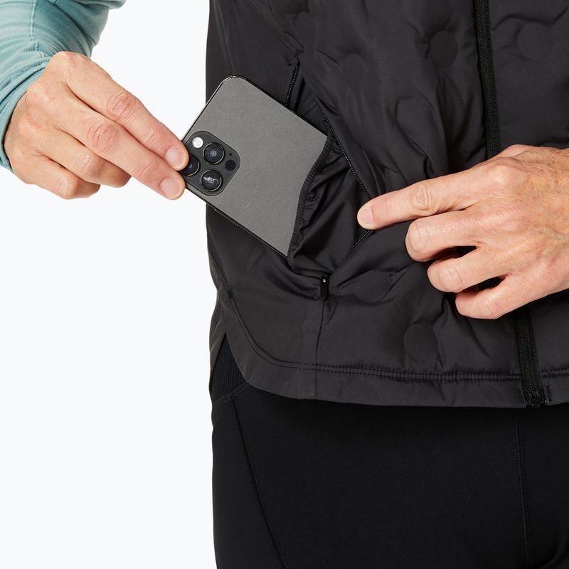 Dámská běžecká vesta ASICS Nagino Run Padded Gilet performance black 6