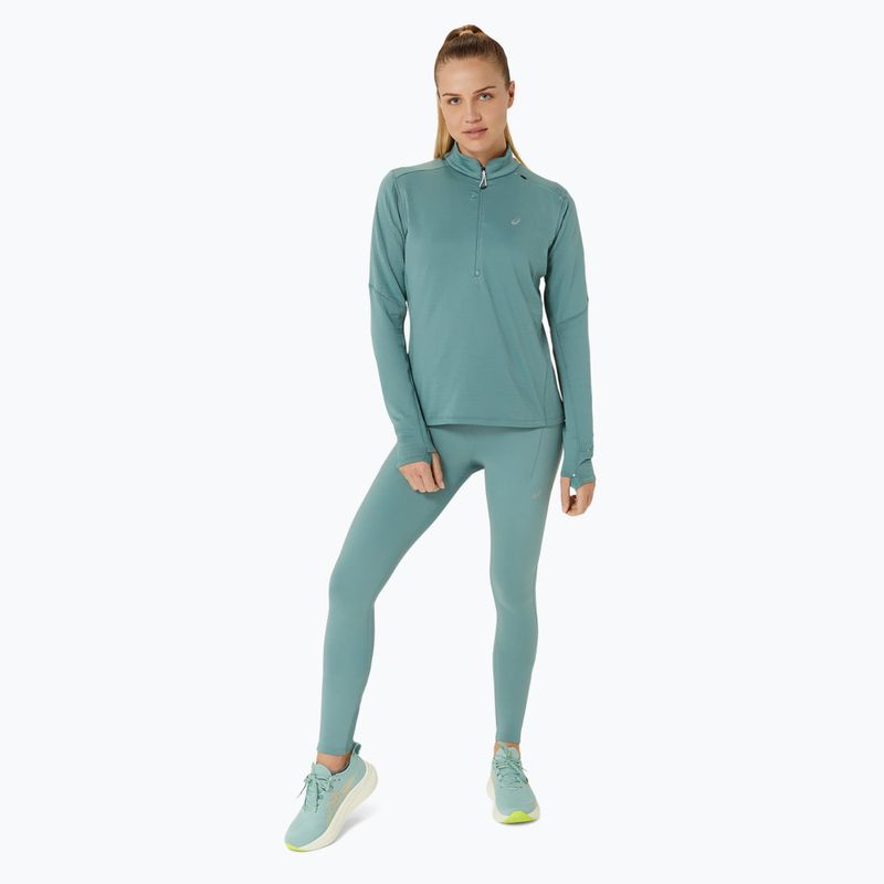 Dámské běžecké legíny ASICS Road Winter High Waist celadon 2