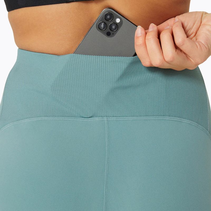 Dámské běžecké legíny ASICS Road Winter High Waist celadon 6