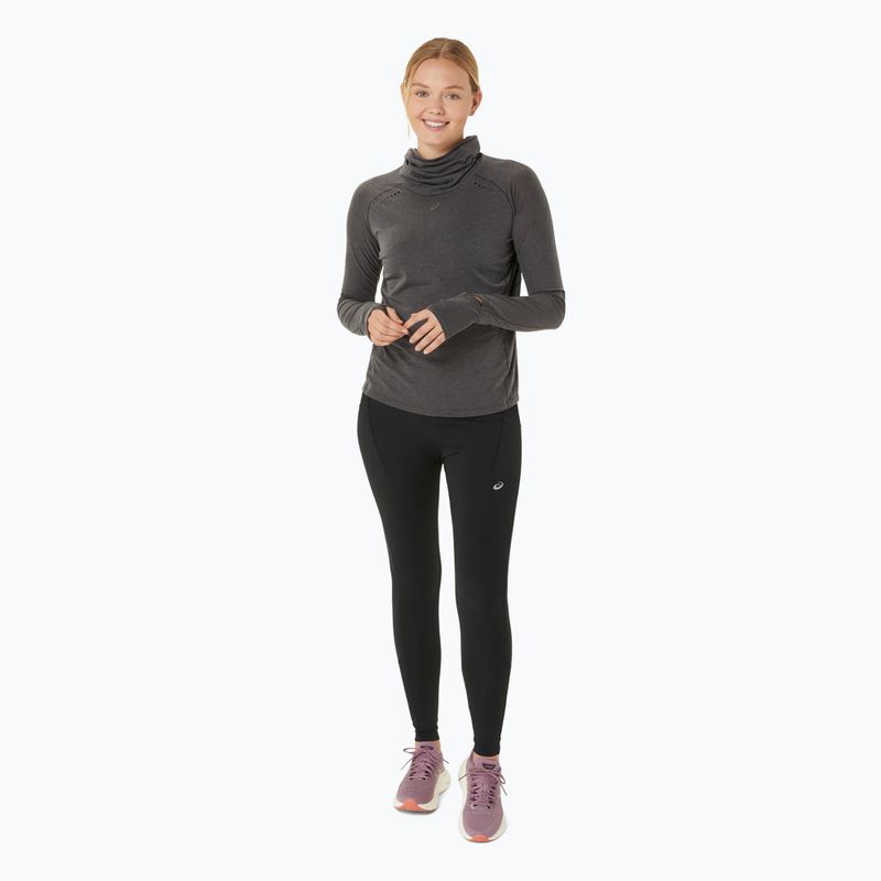 Dámská běžecká mikina  ASICS Metarun Winter LS Hoodie performance black 2