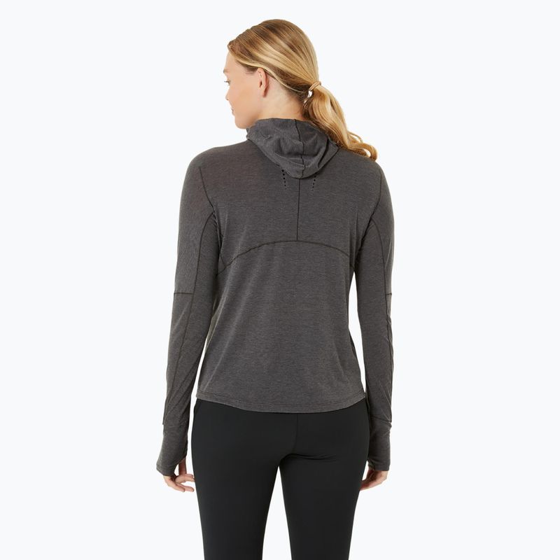 Dámská běžecká mikina  ASICS Metarun Winter LS Hoodie performance black 3