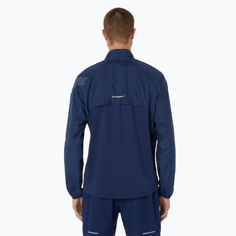 Pánská běžecká bunda ASICS Icon blue expanse / birch 3