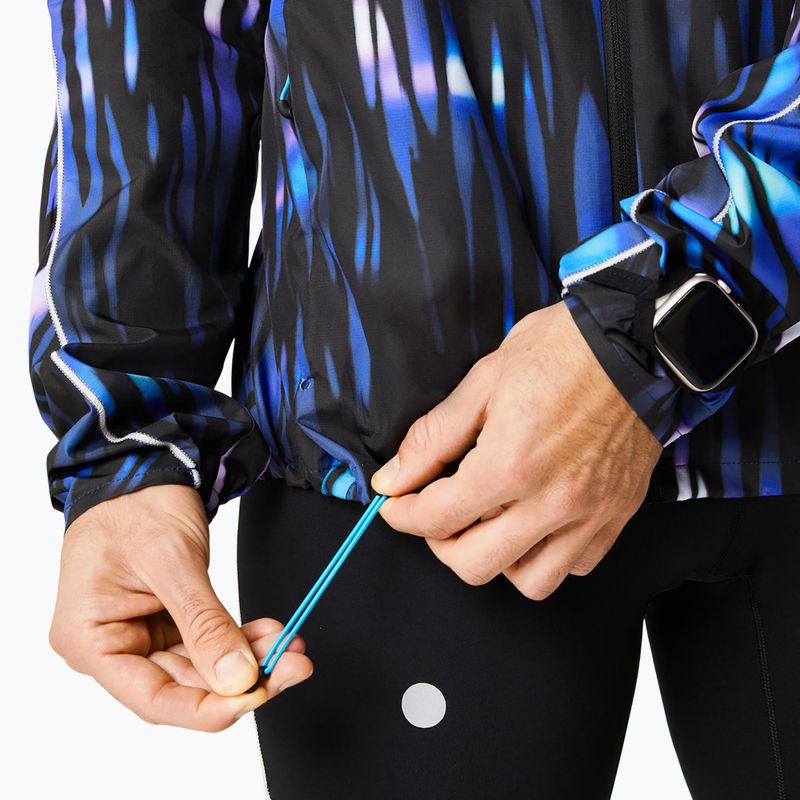 Pánská běžecká bunda  ASICS Road Lite-Show Packable blue expanse 8