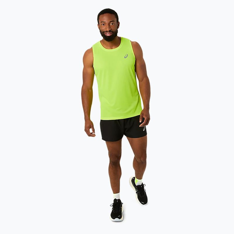 Koszulka do biegania męska ASICS Core Singlet safety yellow 2