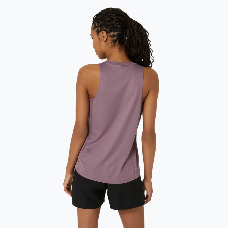 Dámské běžecké tílko tank top ASICS Core Tank dusty mauve 3