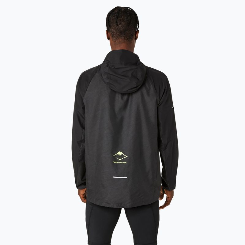 Pánská běžecká bunda ASICS Fujitrail Packable performance black 3