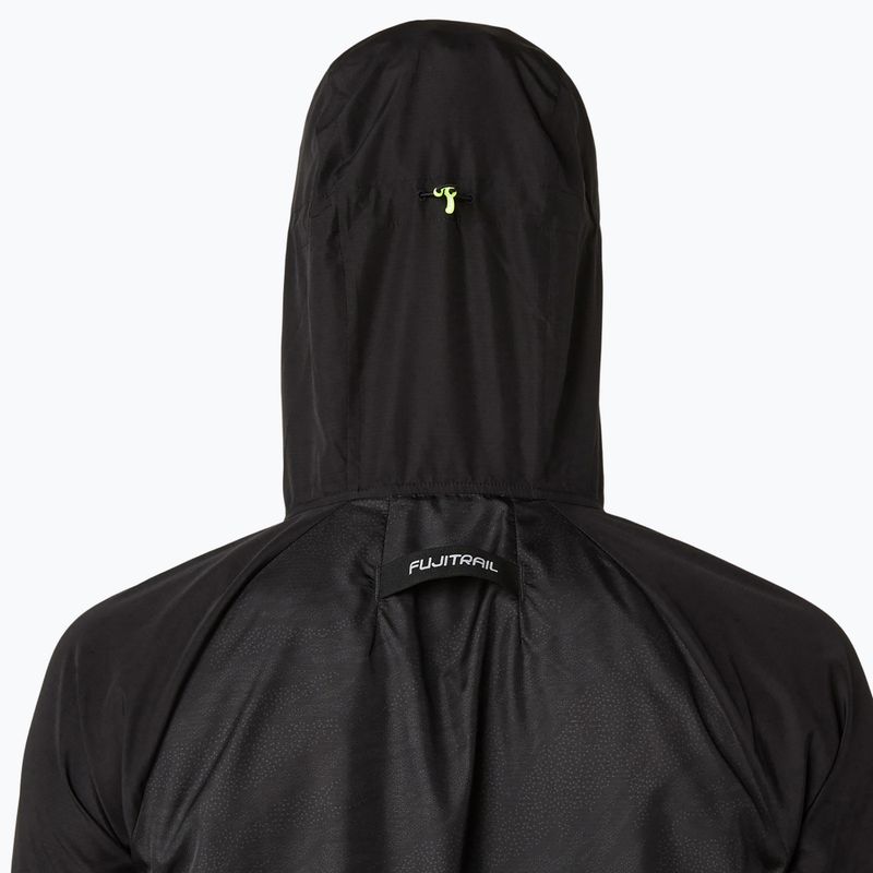 Pánská běžecká bunda ASICS Fujitrail Packable performance black 7