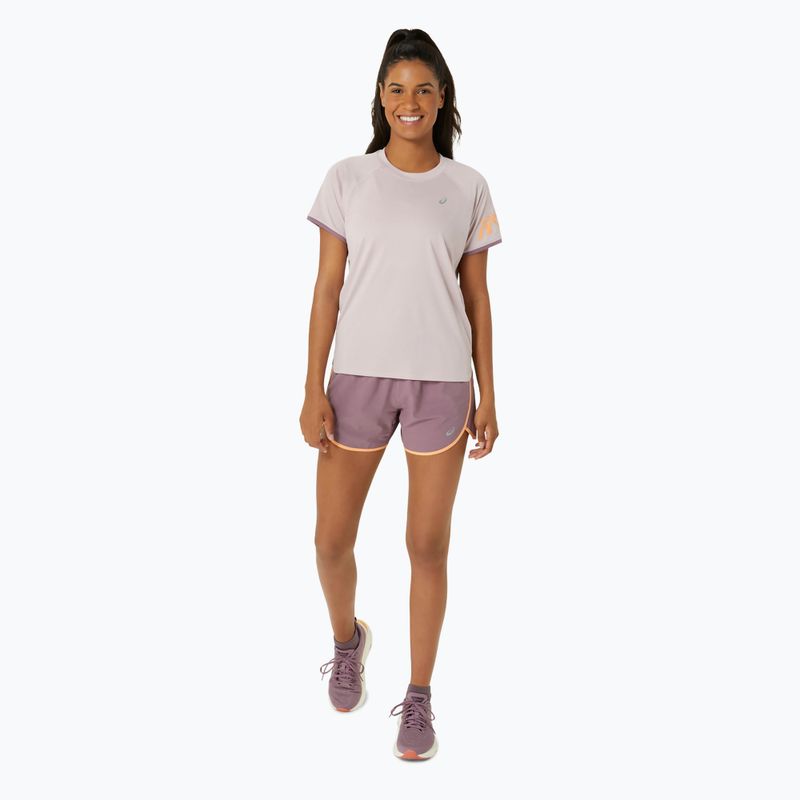 Dámské běžecké  kraťasy  ASICS Icon 4IN dusty mauve 2