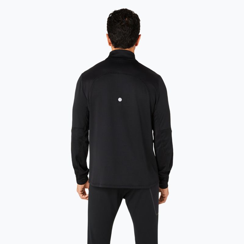 Pánská běžecká mikina ASICS Road Winter 1/2 Zip Mid Layer performance black 3