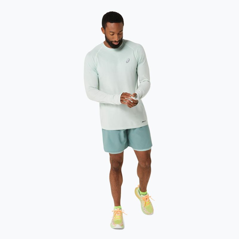 Pánské běžecké tričko longsleeve  ASICS Seamless light celadon/birch 2