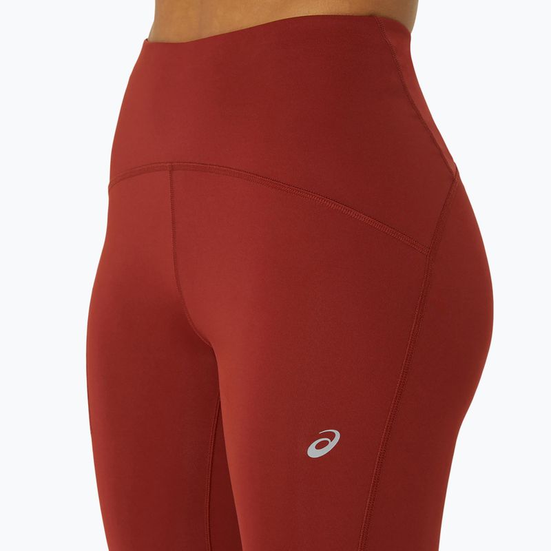 Dámské běžecké legíny ASICS Road High Waist deep red 4