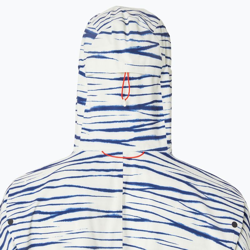 Pánská běžecká bunda ASICS Metarun Shibori Waterproof brich/blue expanse 8