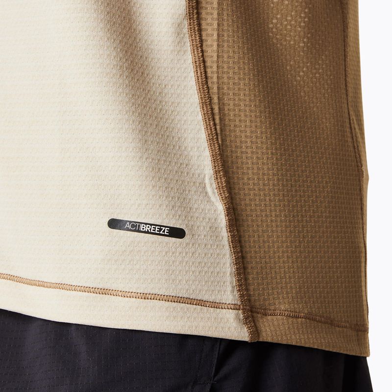 Pánské běžecké tričko ASICS Fujitrail feather grey/pepper 6