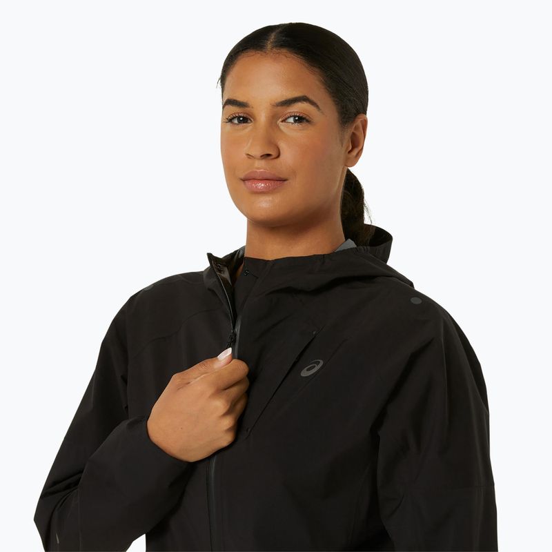 Dámská běžecká bunda ASICS Metarun waterproof performance black 4