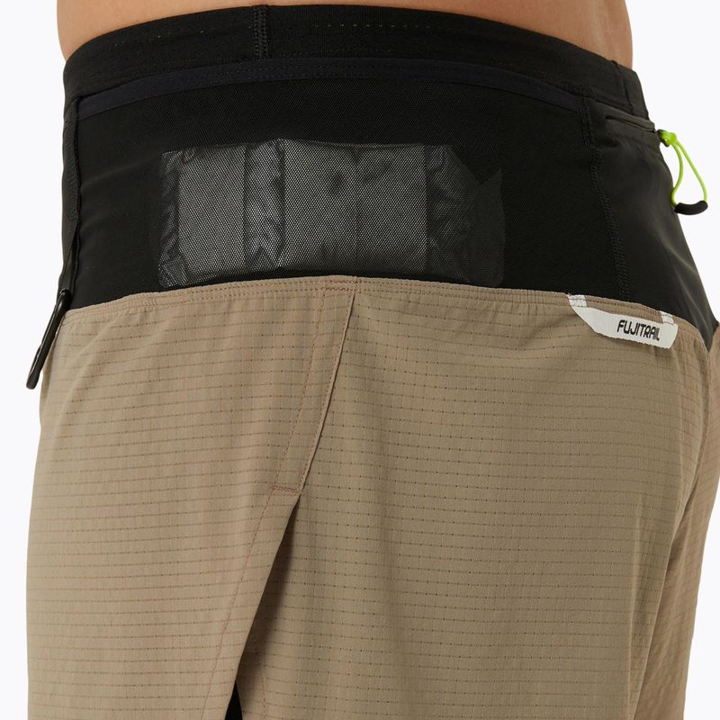 Dámské běžecké  kraťasy  ASICS Fujitrail 2-N-1 pepper / performance black 7