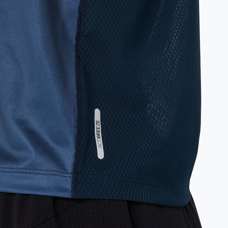 Dámské běžecké tílko tank top  ASICS Light Graphic Tank french blue/safety yellow 5