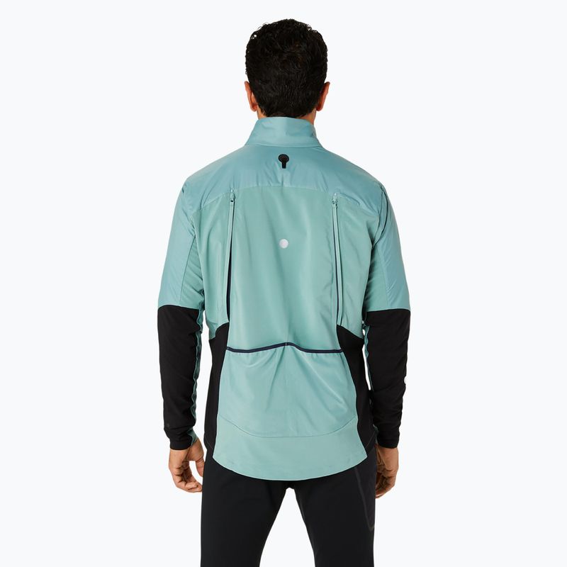 Pánská běžecká bunda ASICS Road Winter celadon 3
