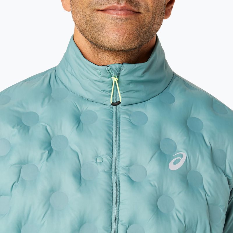Pánská běžecká bunda ASICS Road Winter celadon 4