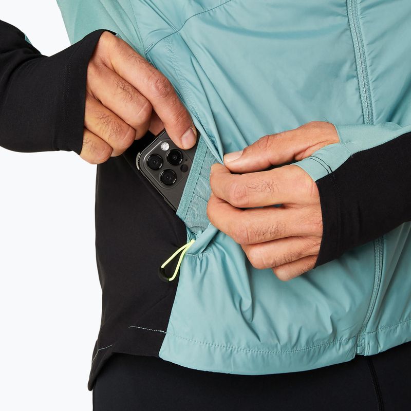 Pánská běžecká bunda ASICS Road Winter celadon 6