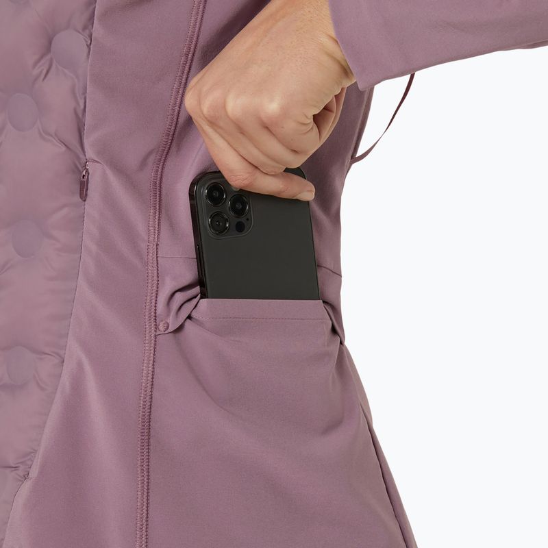 Dámská běžecká bunda ASICS Road Winter dusty mauve 9