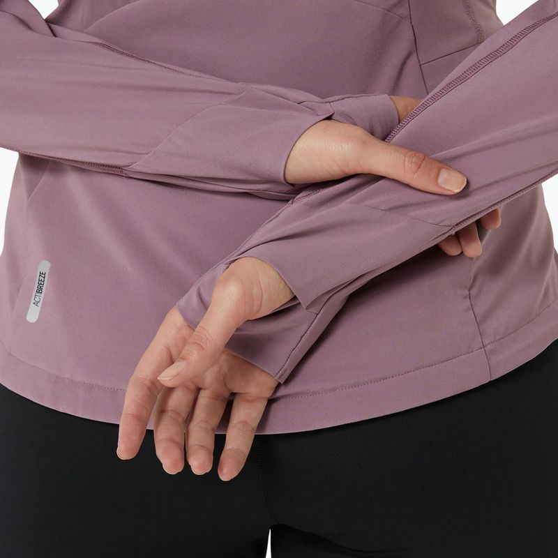 Dámská běžecká bunda ASICS Road Winter dusty mauve 10