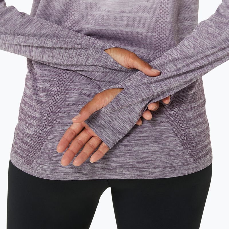 Dámské běžecké tričko longsleeve  ASICS Seamless watershed rose/dusty mauve 5