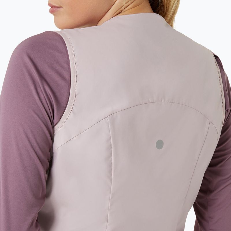 Dámská běžecká vesta ASICS Nagino Run Padded Gilet watershade rose 5