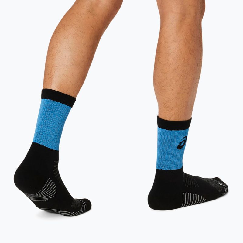 Běžecké ponožky ASICS Lite-Show Run Crew digital aqua 4