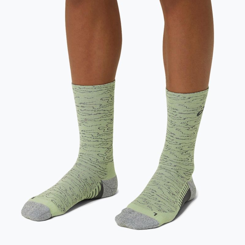 Běžecké ponožky ASICS Performance Run Crew cool matcha 3