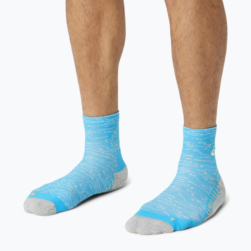 Skarpety ASICS Performance Run Quarter digital aqua 3