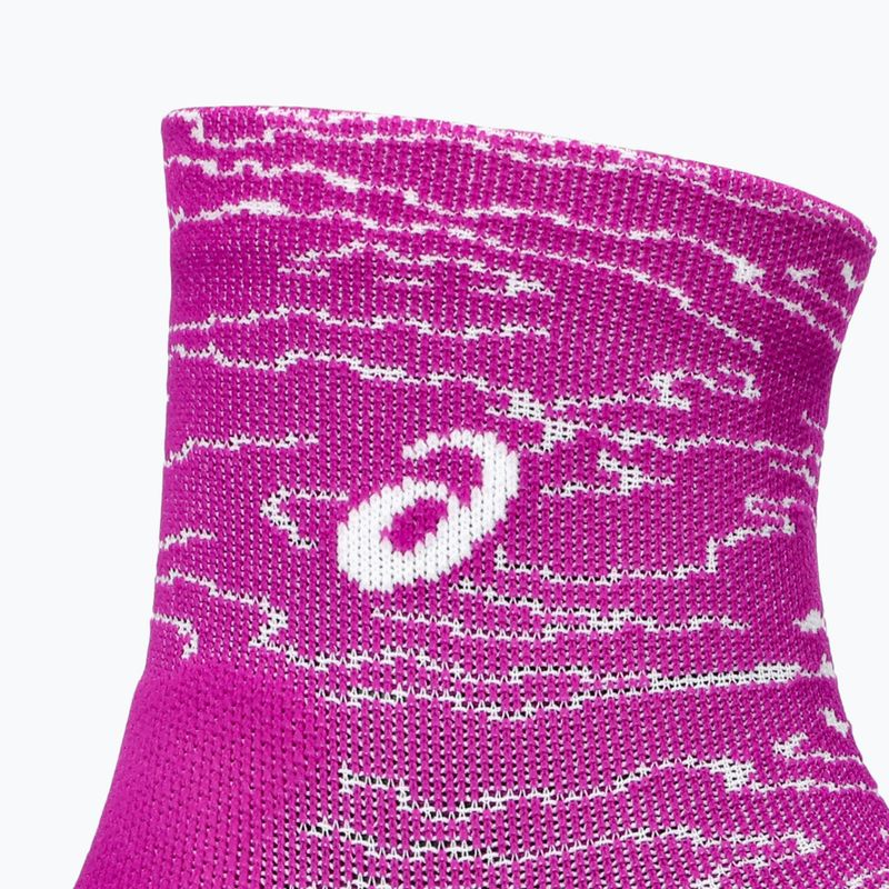 Běžecké ponožky ASICS Performance Run Quarter bold magenta 2