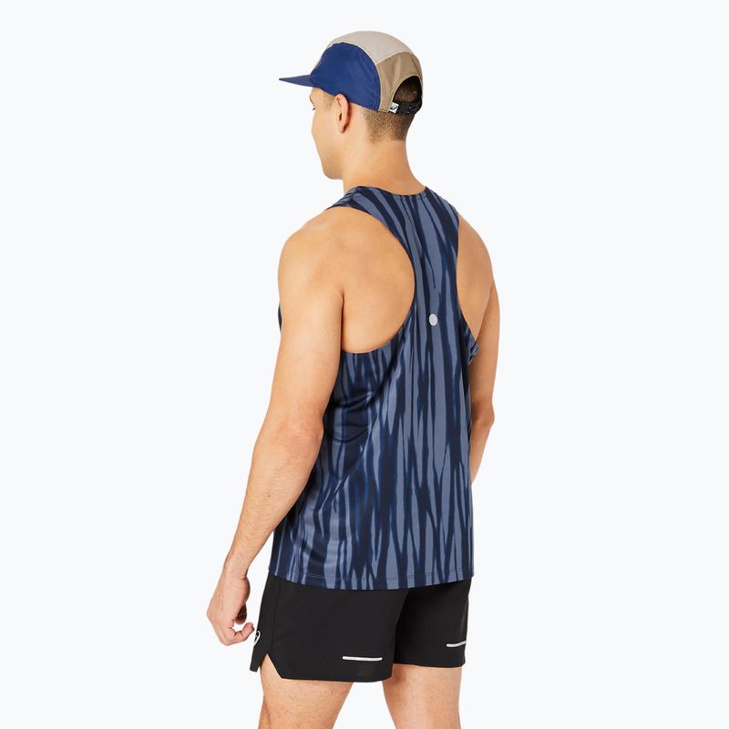 Kšiltovka ASICS 5 Panel blue expense/birch 4