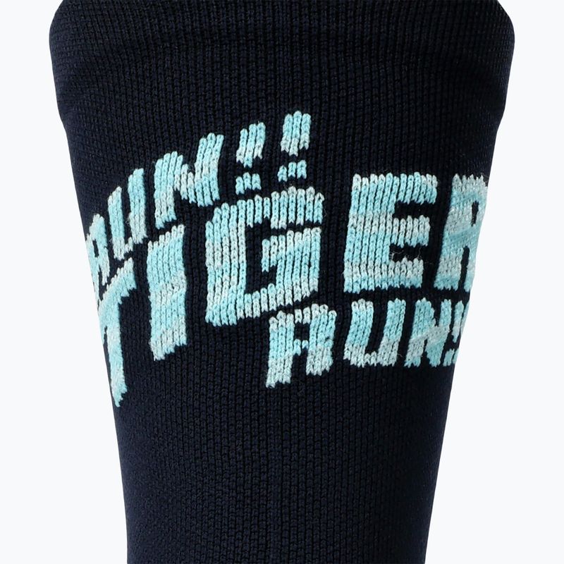 Běžecké ponožky ASICS Performance Run Crew midnight/bright cyan 3