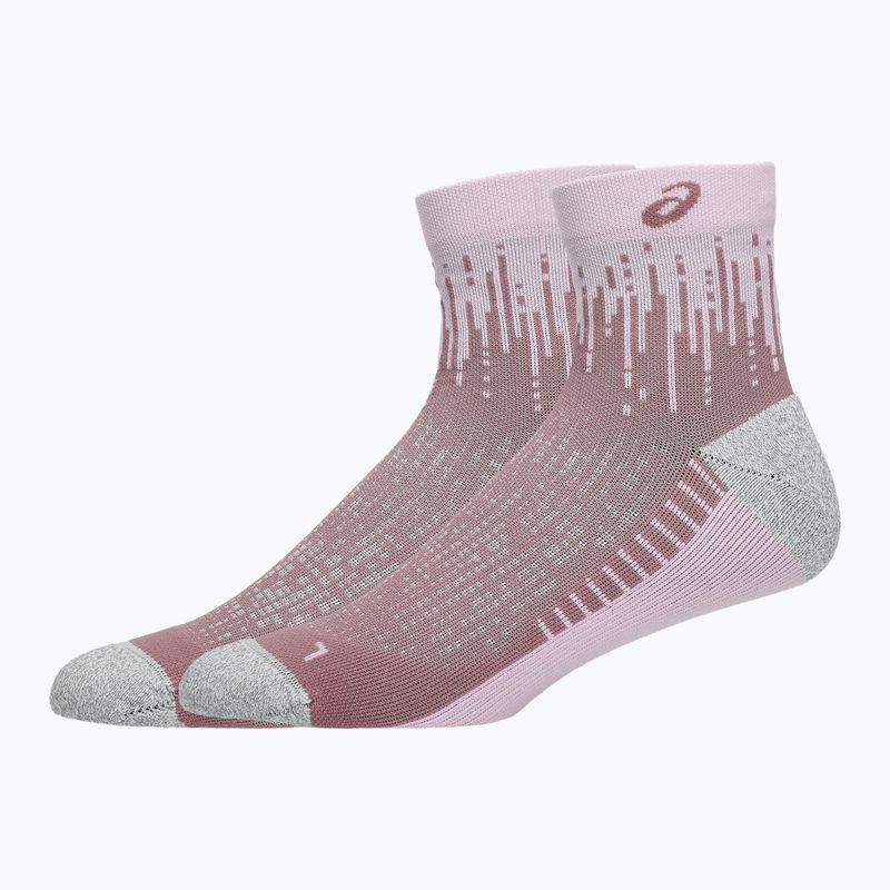 Běžecké ponožky ASICS Performance Run Quarter dusty mauve 2