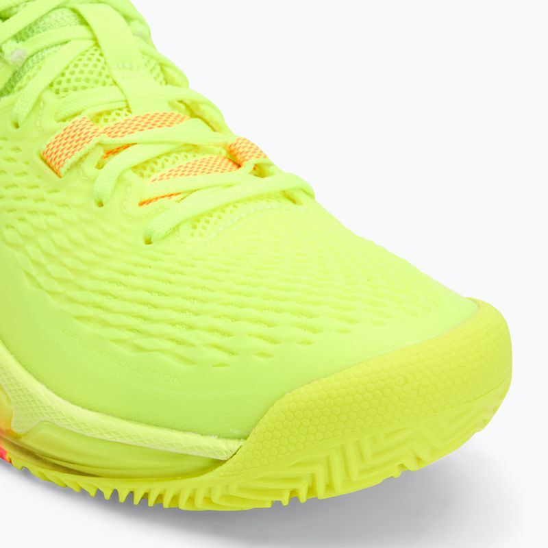 Dámské tenisové boty  ASICS Gel-Resolution 9 Clay Paris safety yellow/black 7