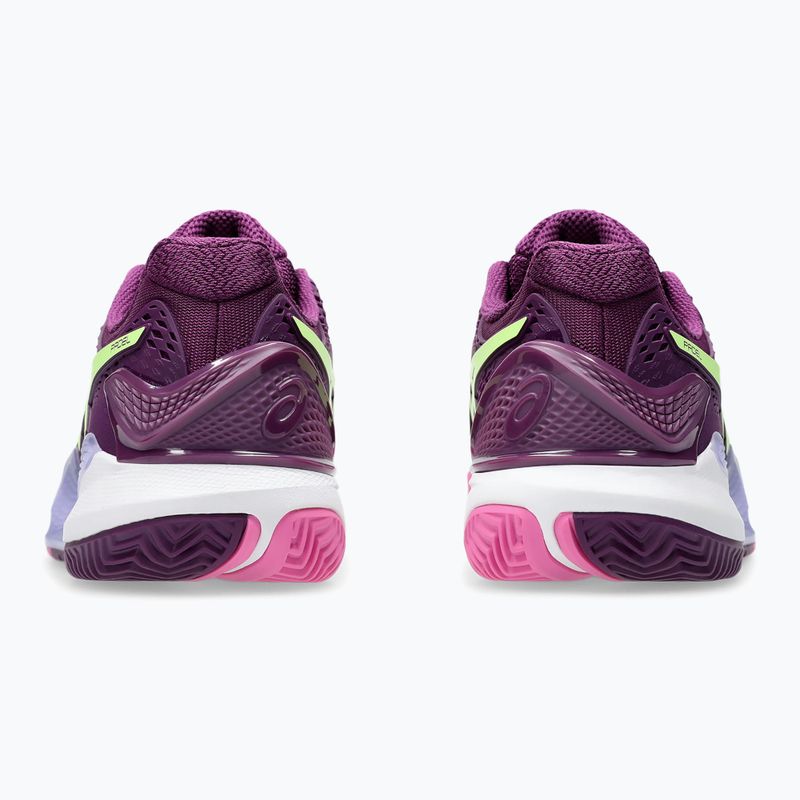 Dámské boty na padel ASICS Gel-Resolution 9 deep mauve/lime green 11