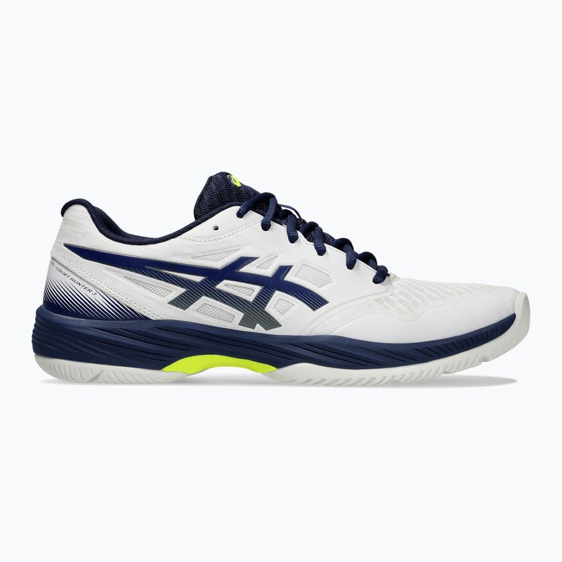 Pánské squashové boty ASICS Gel-Court Hunter 3 white/blue expanse 8