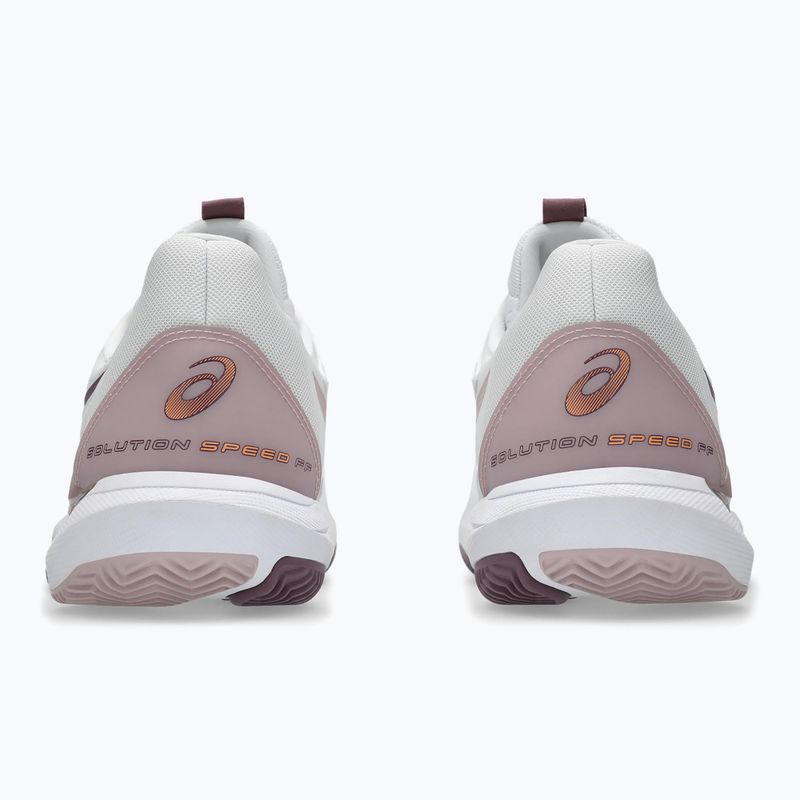 Dámské tenisové boty  ASICS Solution Speed FF 3 Clay white/dusty mauve 11