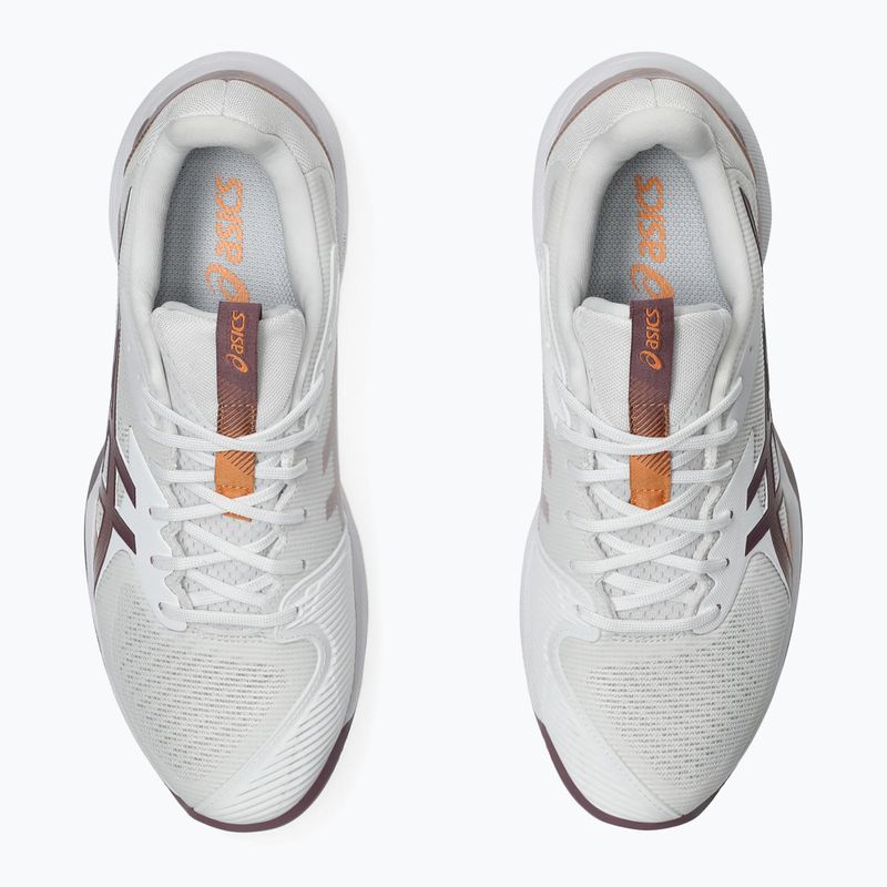 Dámské tenisové boty  ASICS Solution Speed FF 3 Clay white/dusty mauve 12