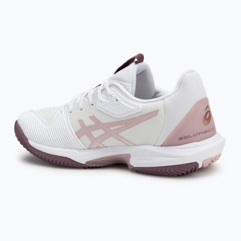 Dámské tenisové boty  ASICS Solution Speed FF 3 Clay white/dusty mauve 3