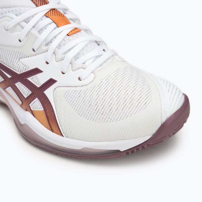 Dámské tenisové boty  ASICS Solution Speed FF 3 Clay white/dusty mauve 7