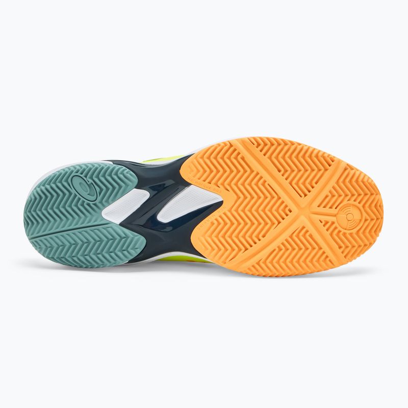 Pánské boty na padel ASICS Solution Swift FF 2 safety yellow/stadium orange 4