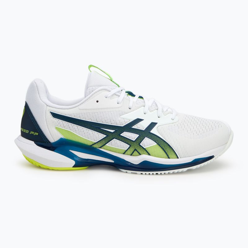 Pánské tenisové boty  ASICS Solution Speed FF 3 white/mako blue 2