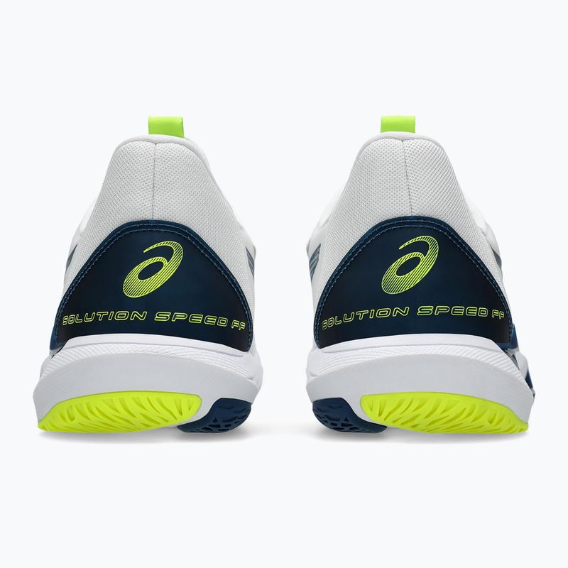 Pánské tenisové boty  ASICS Solution Speed FF 3 white/mako blue 11