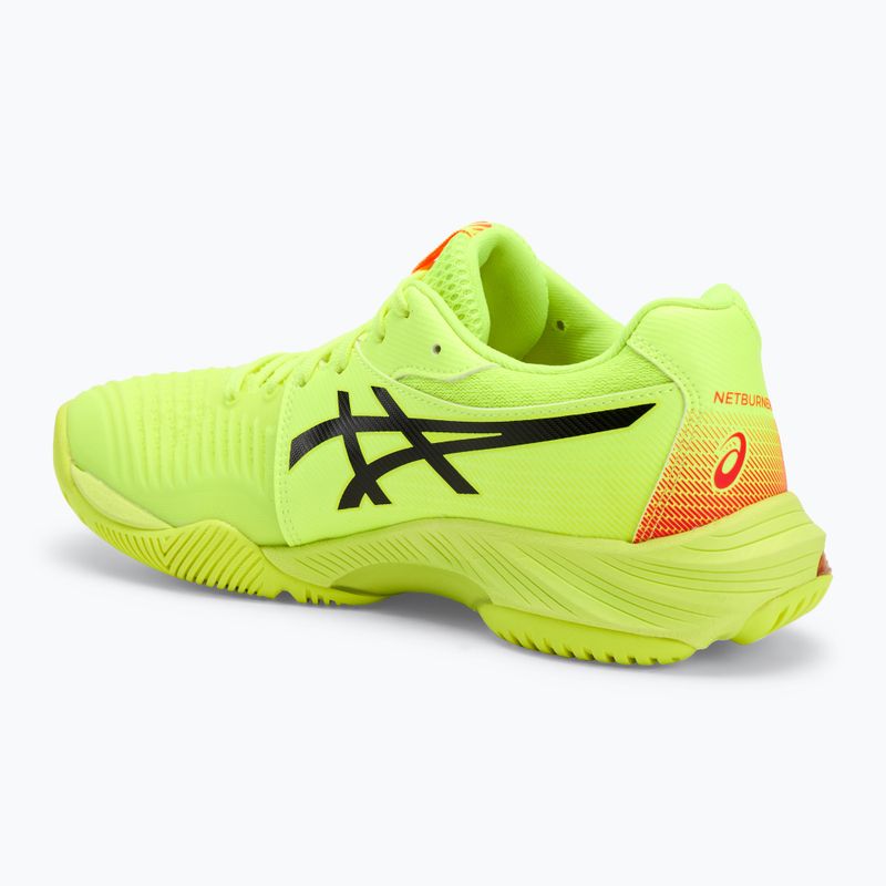 Buty męskie ASICS Netburner Ballistic FF 3 Paris safety yellow/black 3