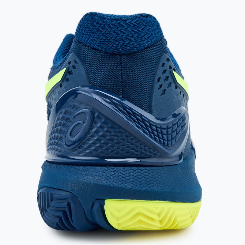Pánské tenisové boty ASICS Gel-Resolution 9 Clay mako blue/safety yellow 6
