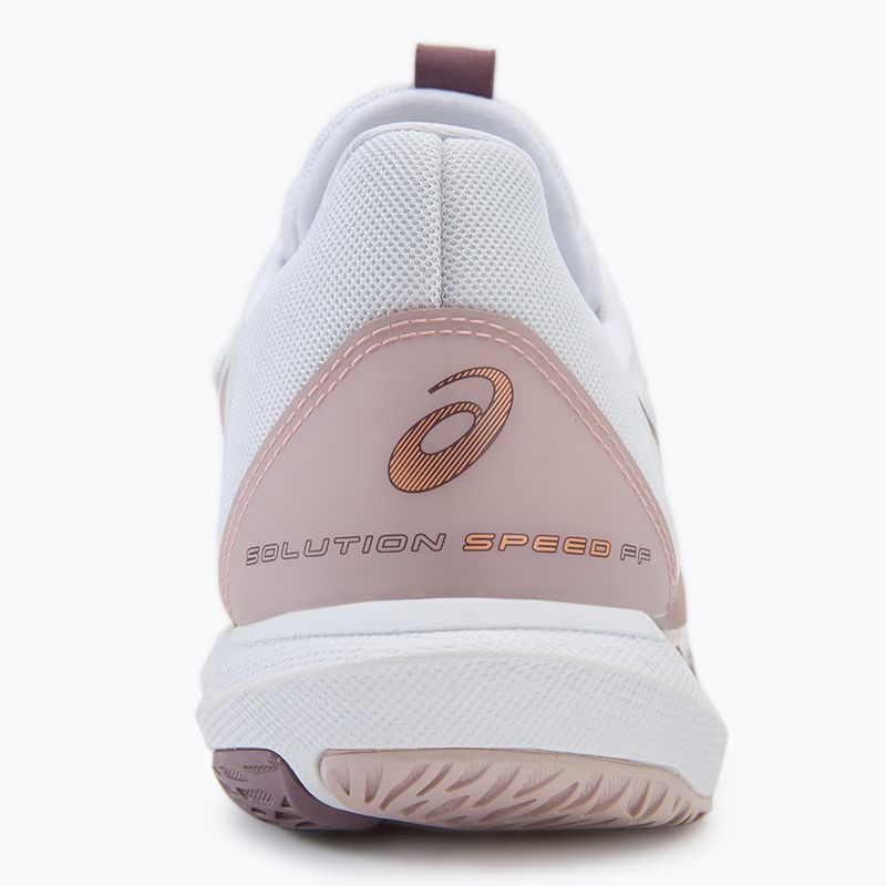 Dámské tenisové boty  ASICS Solution Speed FF 3 white/dusty mauve 6