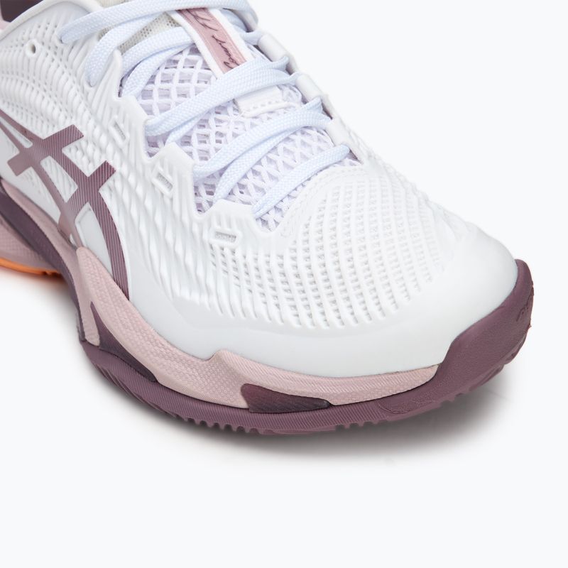 Buty do tenisa damskie ASICS Court FF 3 Clay W white/watershed rose 7