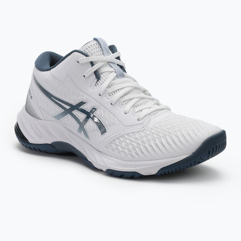 Pánské boty ASICS Netburner Ballistic FF MT 3 white/vintage indigo